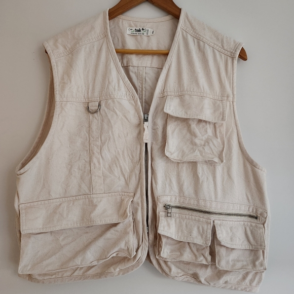 twik Jackets & Blazers - 3/50$○TWIK organic beige cargo vest • M